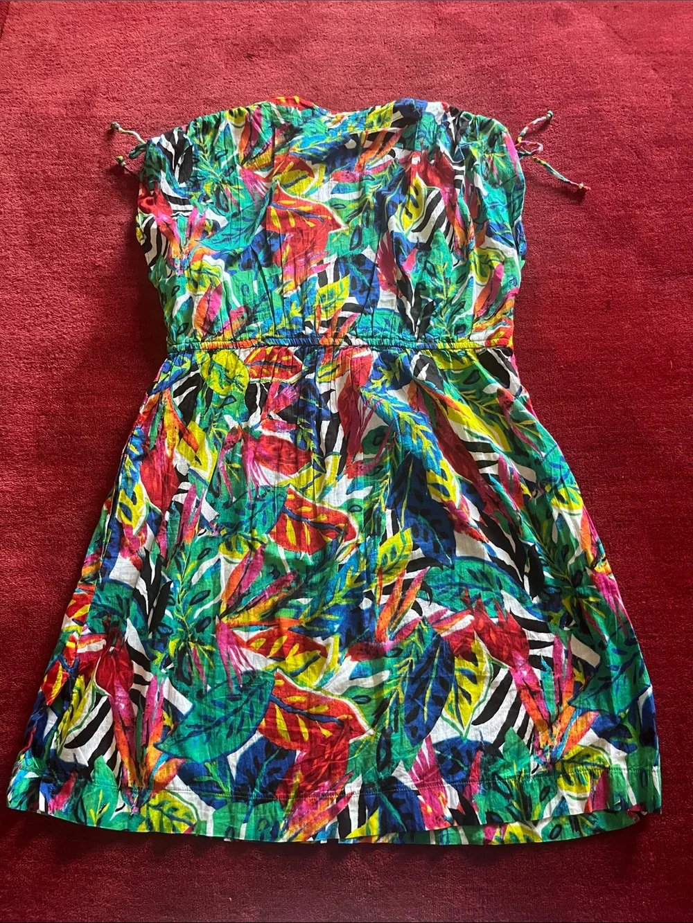 Lauren Ralph Lauren Tropical-Print Cotton Cover-Up